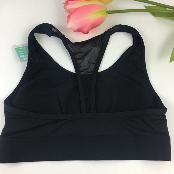 NWT Pink Victoria’s Secret Black Sports Bra - Picture 6 of 7